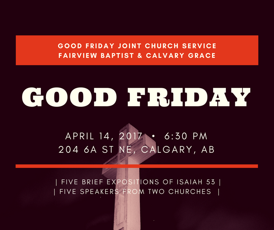 Good Friday Service - Fairview Baptist Church