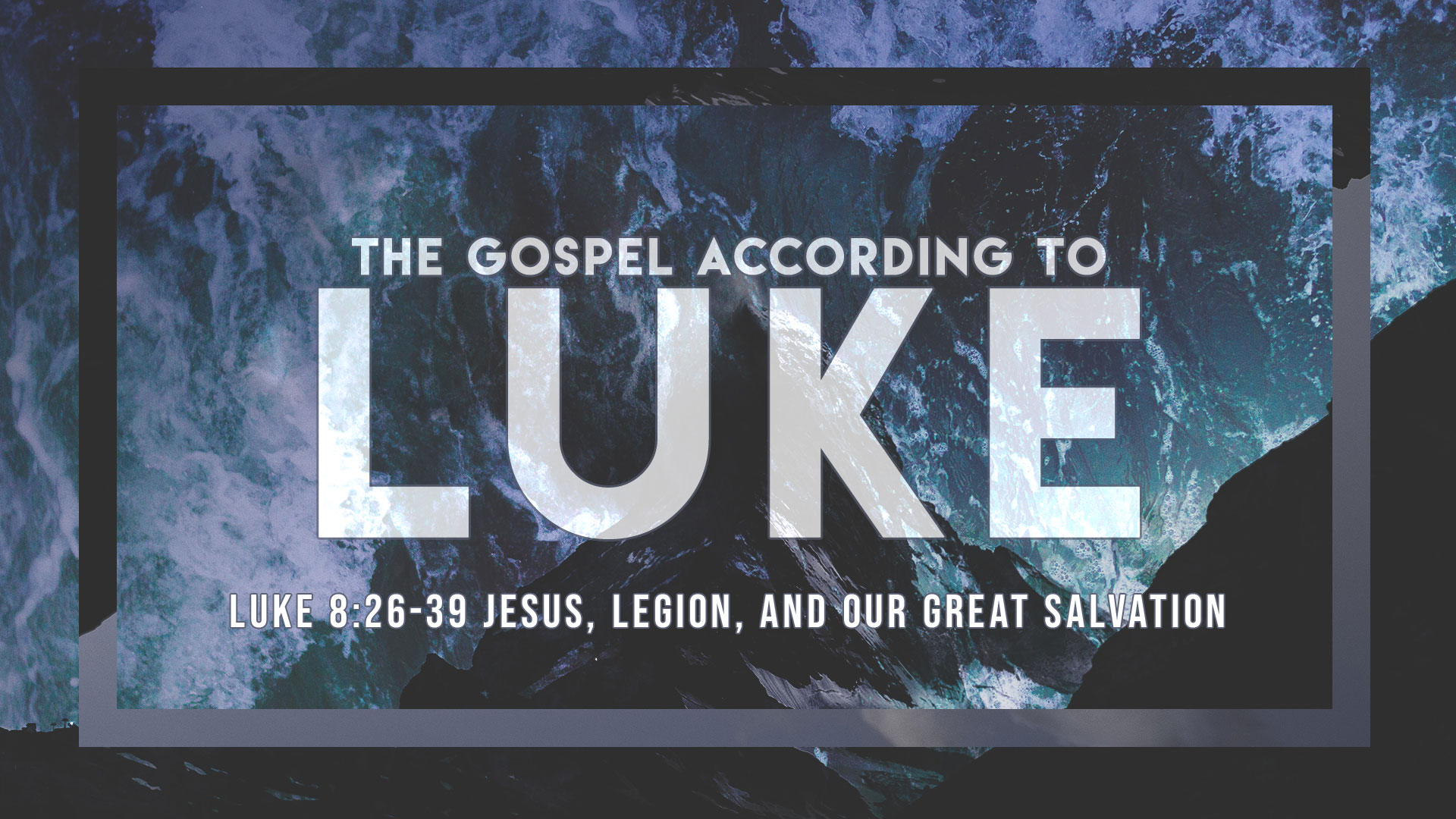 Jesus, Legion, and Our Great Salvation - Fairview Baptist Church