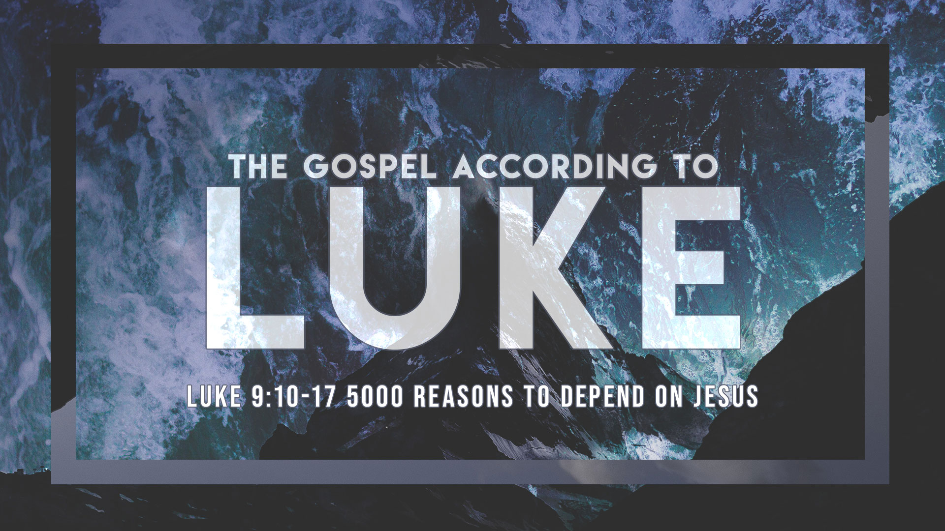 5000 Reasons to Depend on Jesus - Fairview Baptist Church